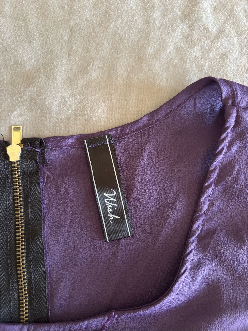 Wish Purple Layered Ruffle Camisole - Picture 4 of 5